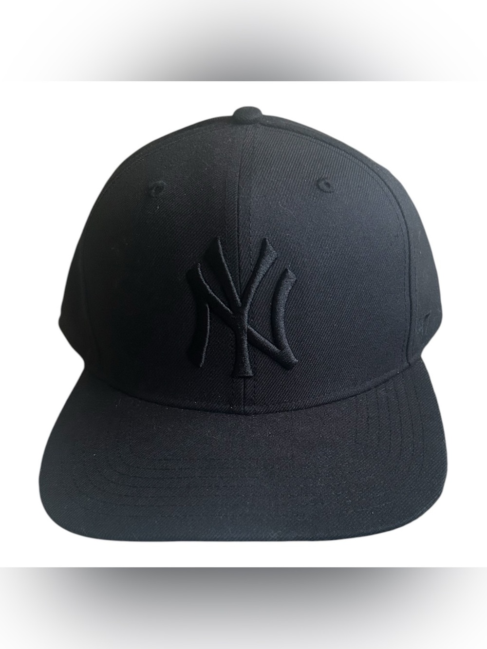 47 Brand New York Yankees All-Black Fitted Hat